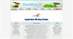Desktop Screenshot of caridine.it